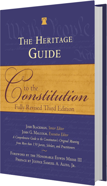 fully revised heritage guide to the consitution